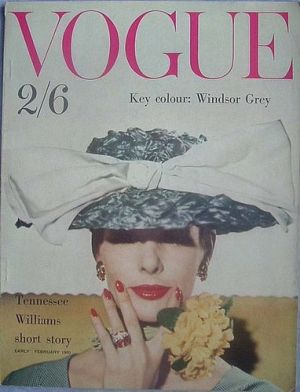 Vintage Vogue magazine covers - wah4mi0ae4yauslife.com - Vintage Vogue UK Early February 1960.jpg